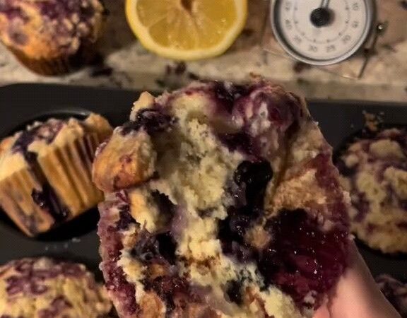 easy blueberry muffins recipe