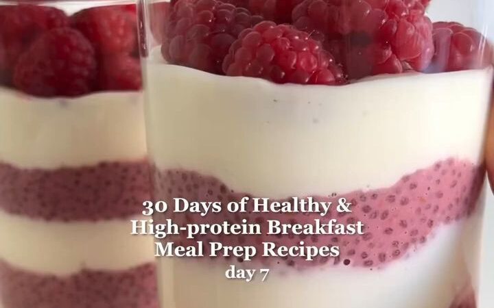 healthy breakfast meal prep