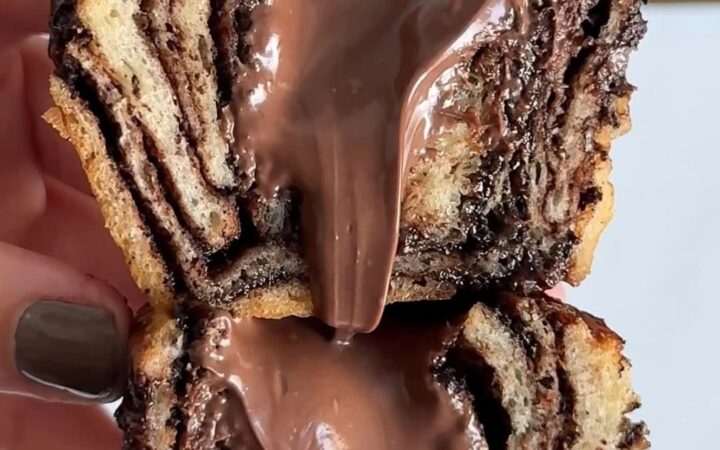 babka nutella muffins