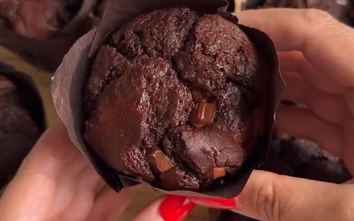 healthy brownie muffins