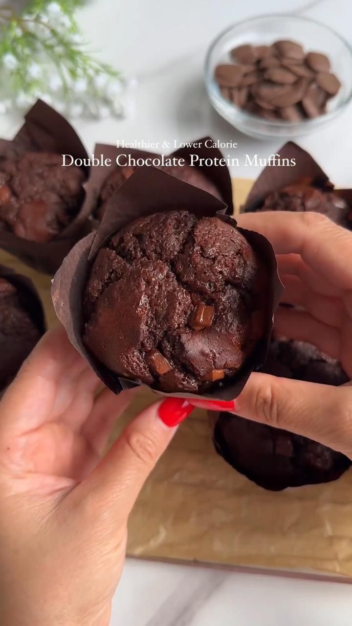 Healthy Brownie Muffins
