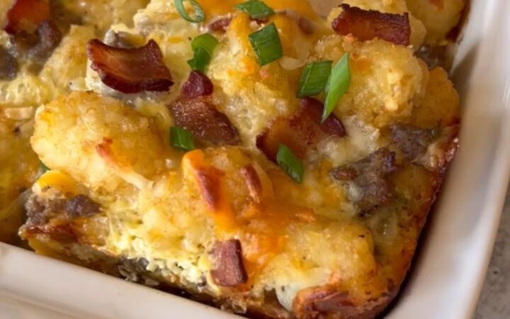 tater tot breakfast casserole