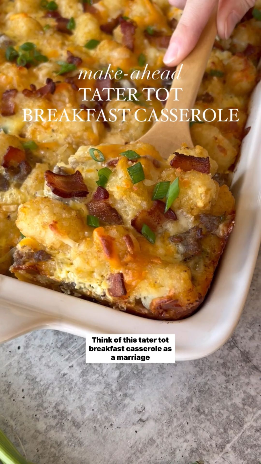 Tater Tot Breakfast Casserole