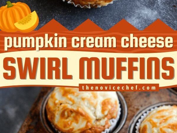 pumpkin cream cheese swirl muffins