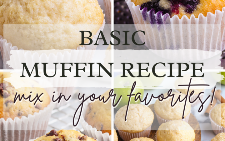basic muffin recipe