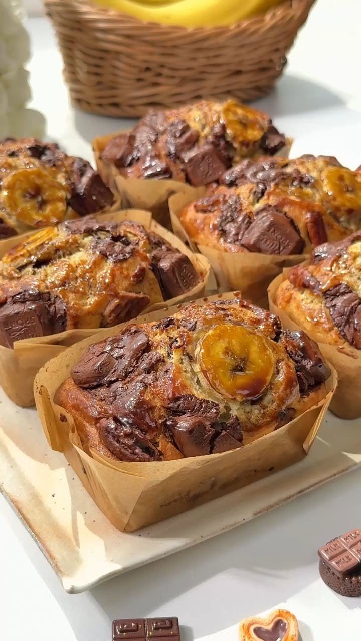 Banana Chocolate Loaf Dessert Recipe