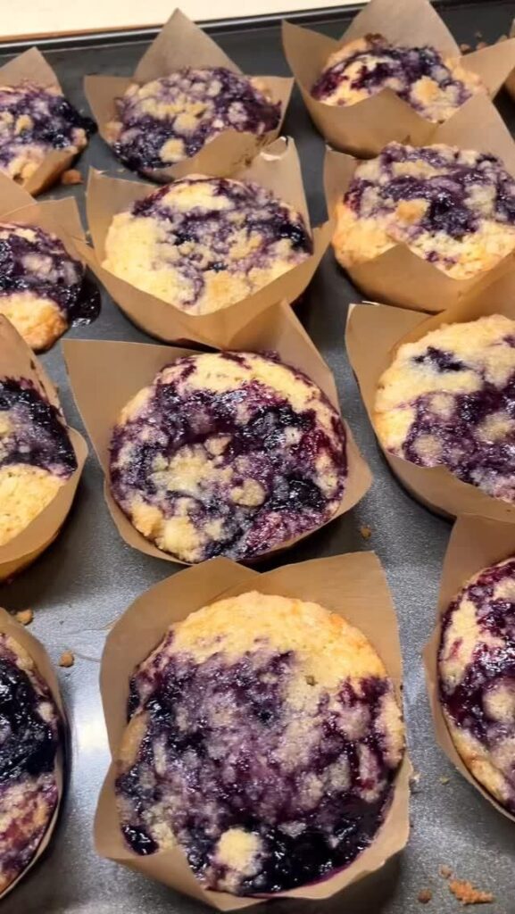 blueberry muffins recipe