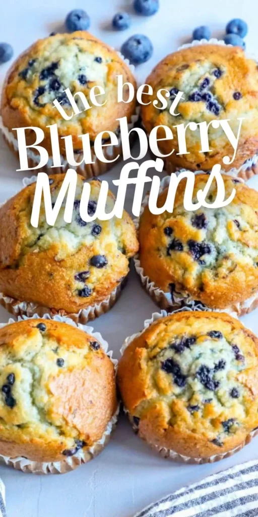 easy blueberry muffins recipe