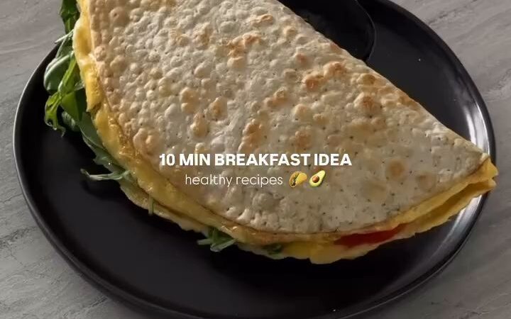 healthy breakfast omelette