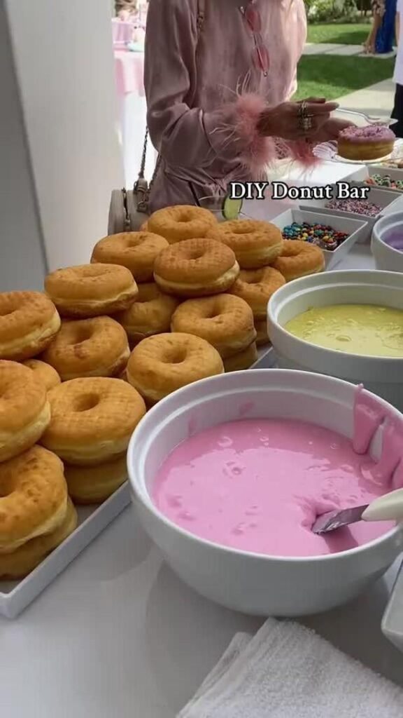 build a donut bar