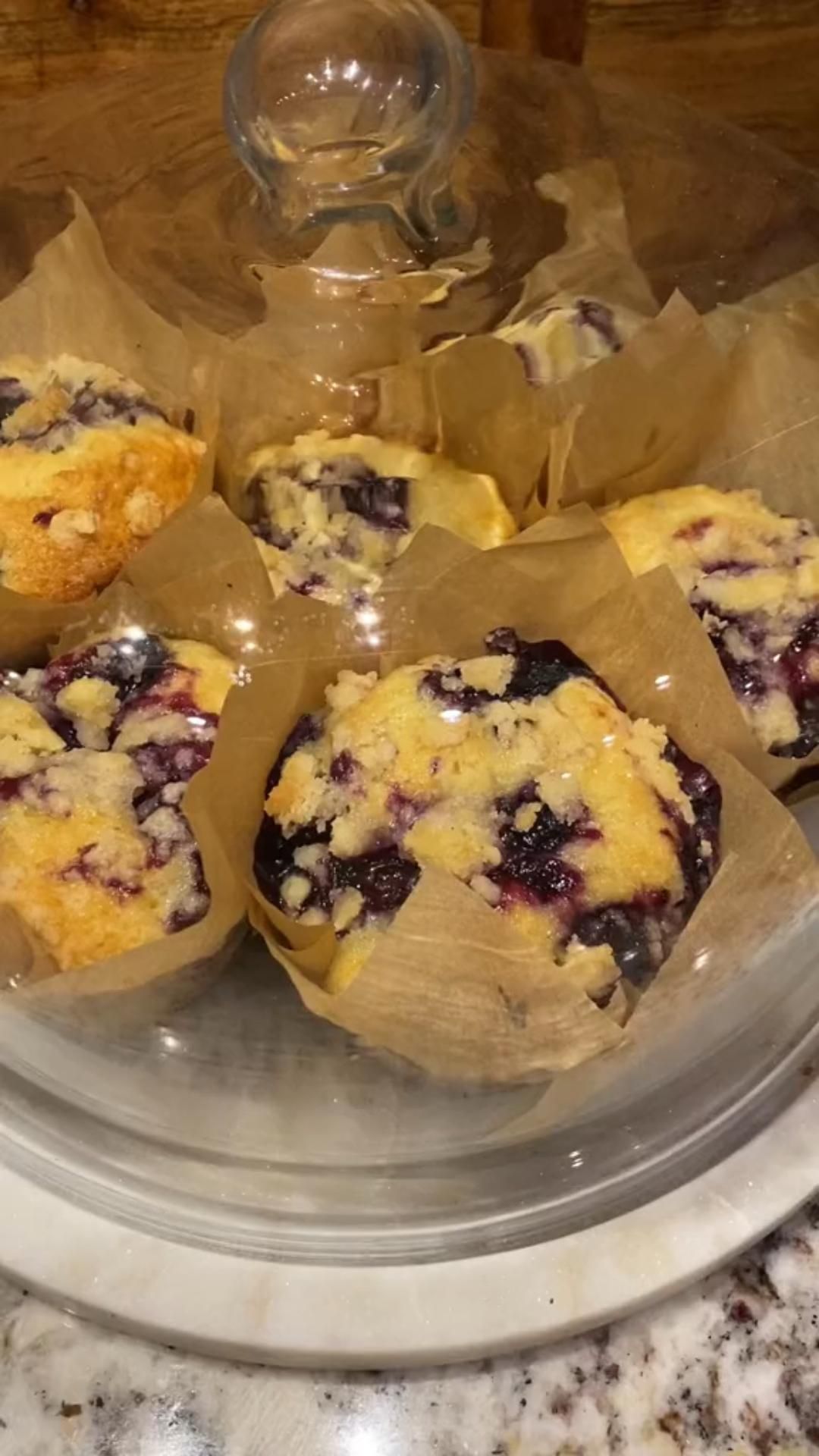 Yummy Blueberry Muffins