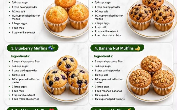 easy muffin board recipe