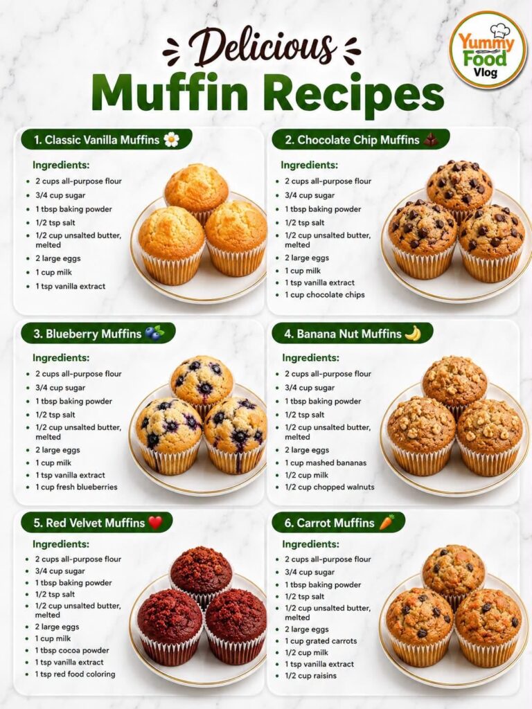 easy muffin board recipe