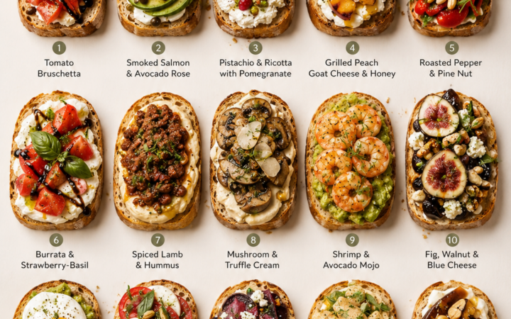 gourmet toast ideas