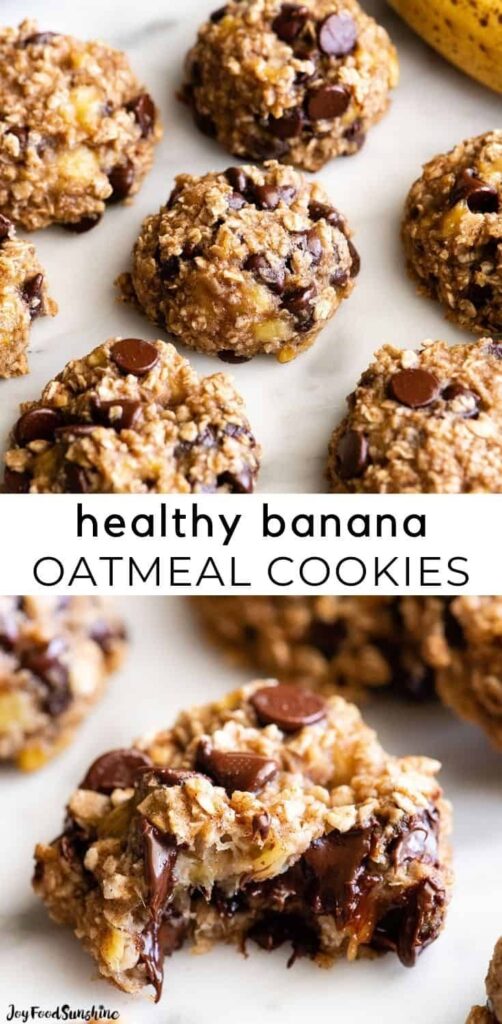 healthy banana oatmeal bites