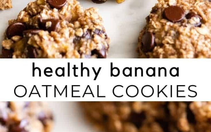 healthy banana oatmeal bites