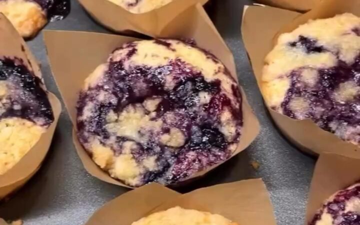 blueberry muffins recipe