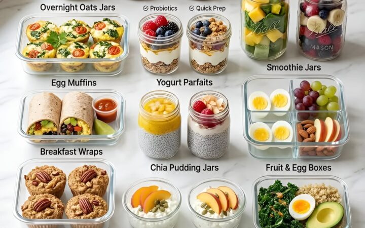 healthy breakfast meal prep