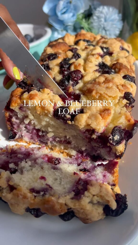 lemon blueberry bread
