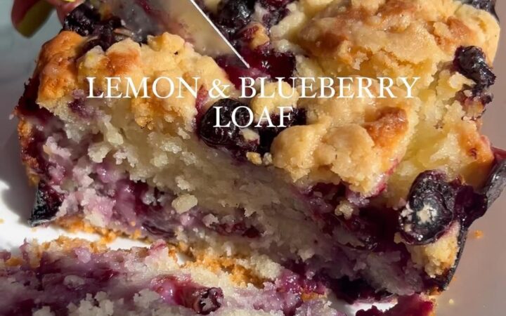 lemon blueberry bread