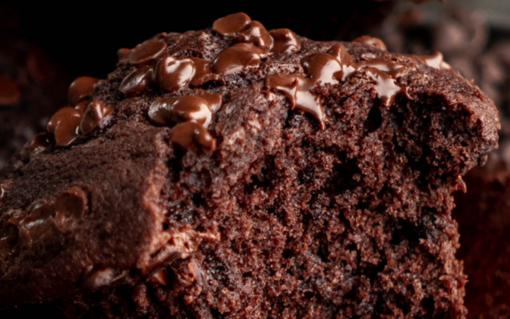 double chocolate muffins