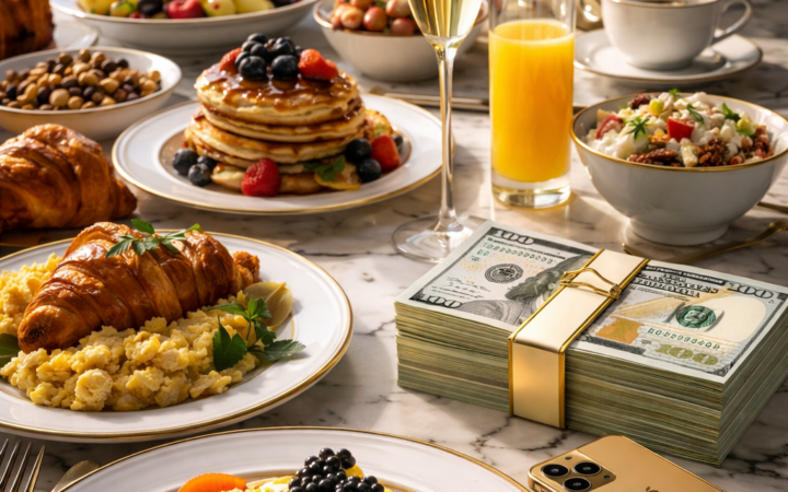 easy brunch plate for six