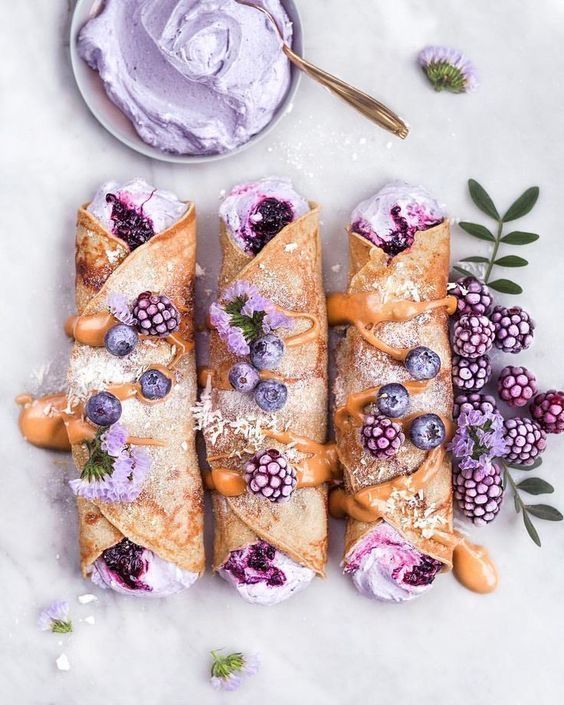 vegan gluten free almond crepes