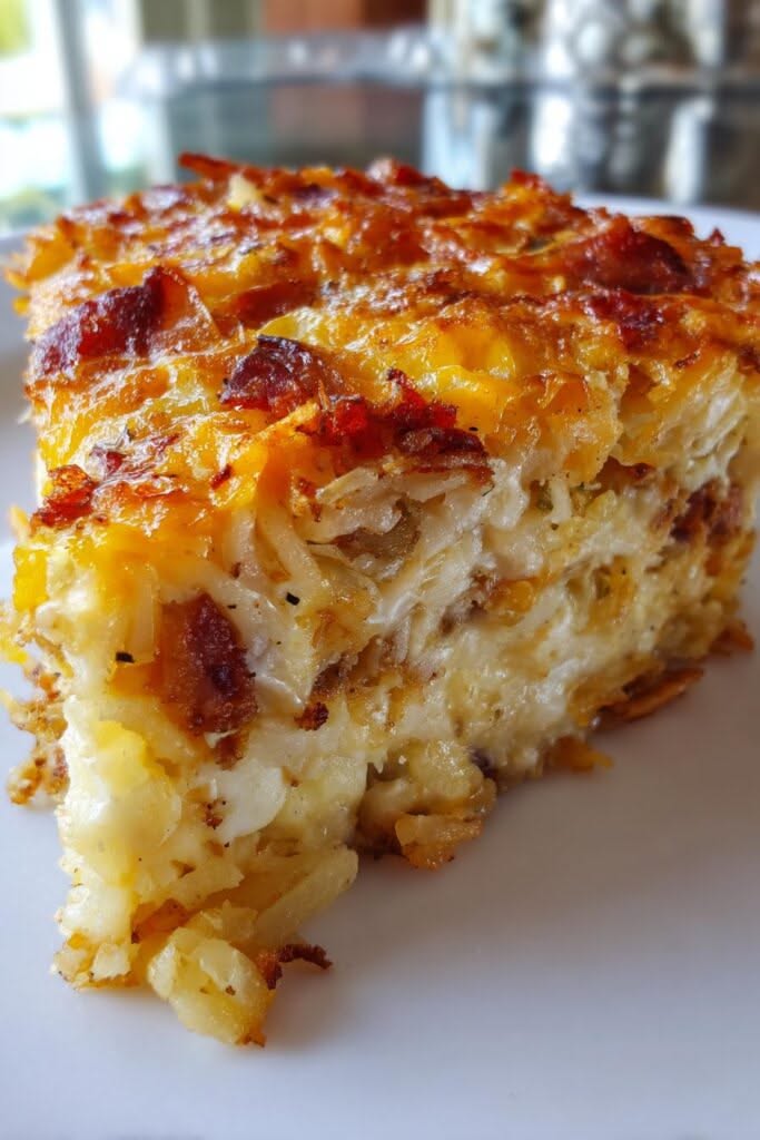 creamy breakfast hashbrown casserole