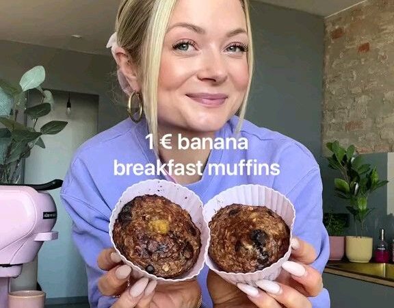 healthy banana muffins recipe