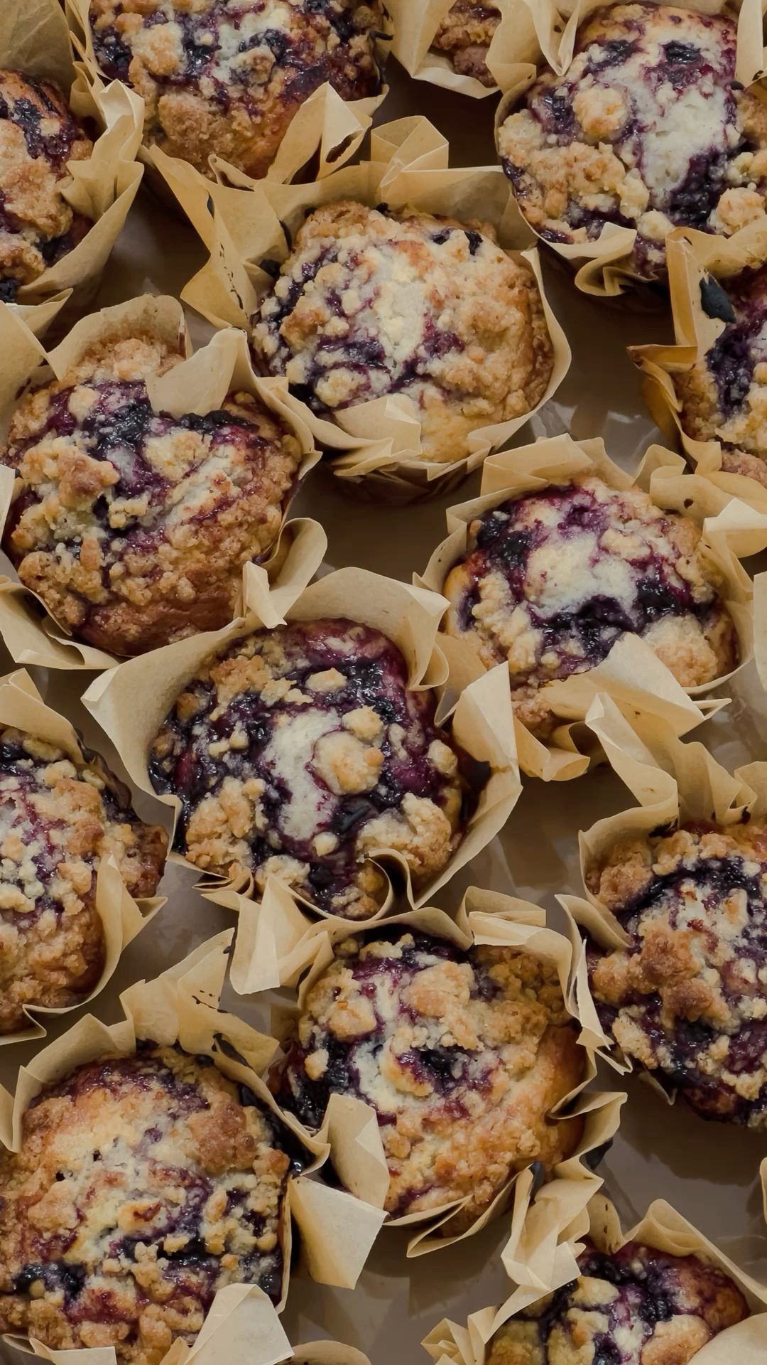 Blueberry Crumble Muffins