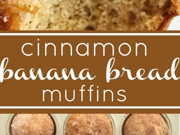 cinnamon banana bread muffins