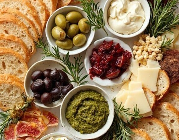 mediterranean mezze platter