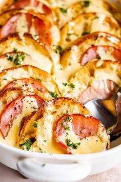 overnight eggs benedict casserole