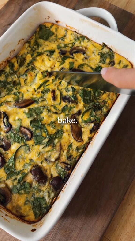 cottage cheese egg bake