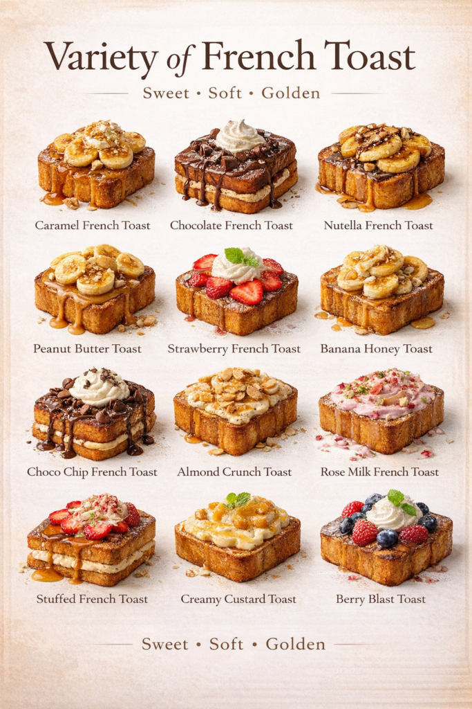 variety french toast recipe