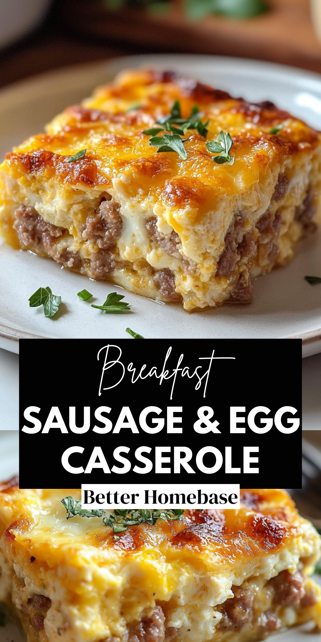 Easy Sausage and Egg Casserole