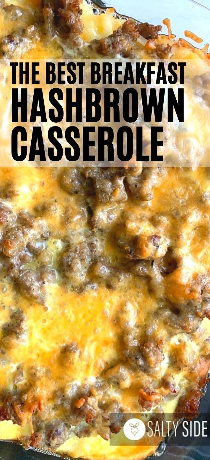 Best Breakfast Hashbrown Casserole