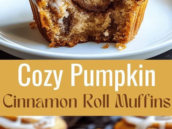 pumpkin cinnamon roll muffins