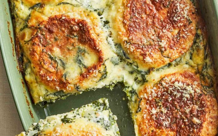spinach florentine breakfast casserole