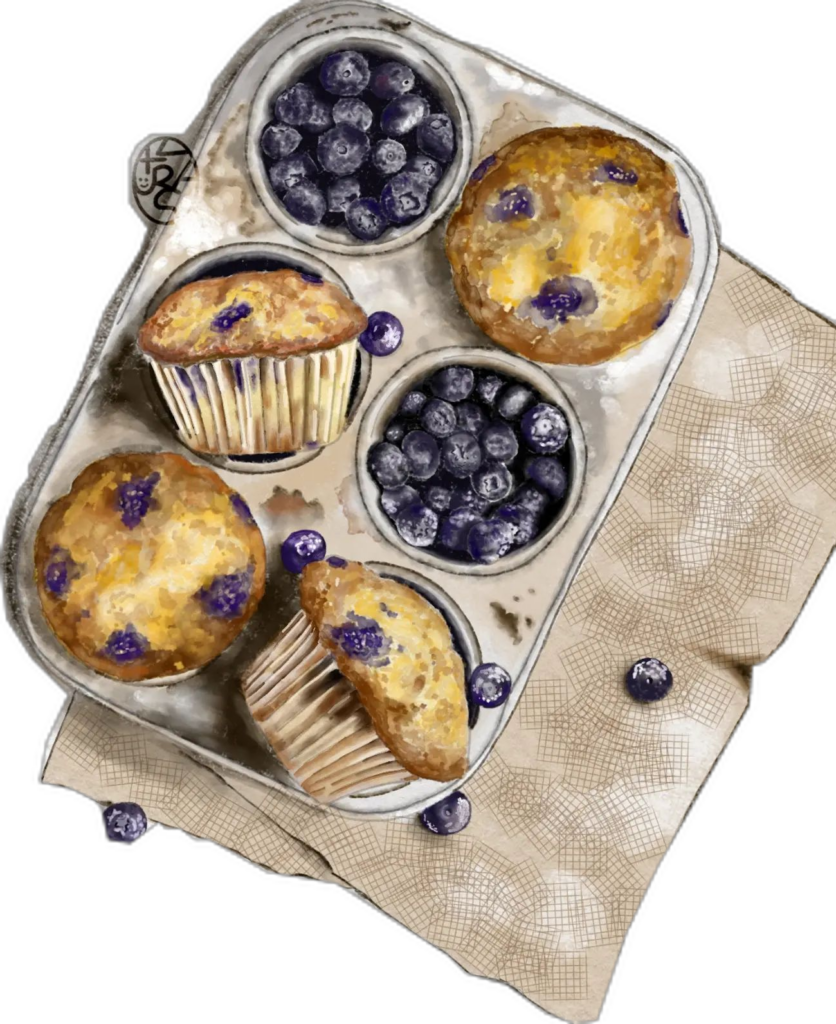 easy blueberry muffins recipe