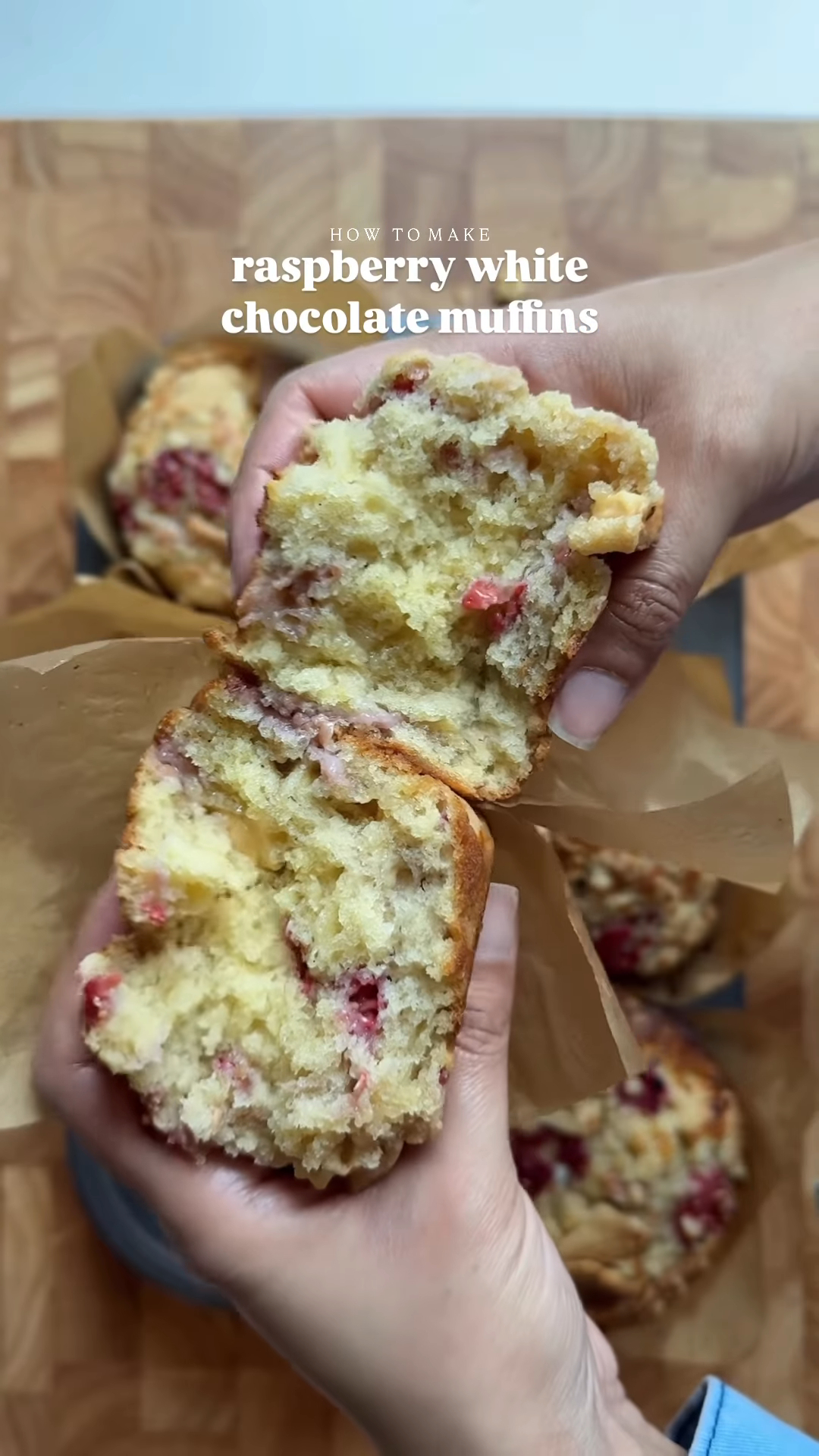 Bakery-Style Raspberry White Chocolate Muffins
