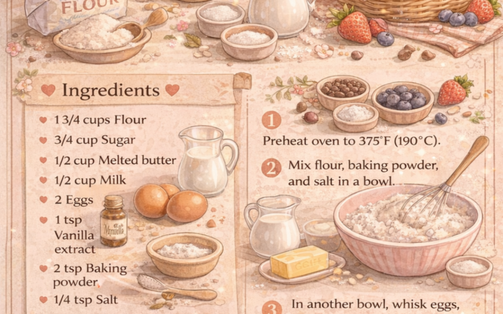 easy fluffy muffin recipe