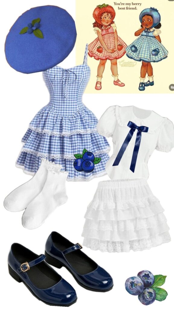 blueberry muffin outfite