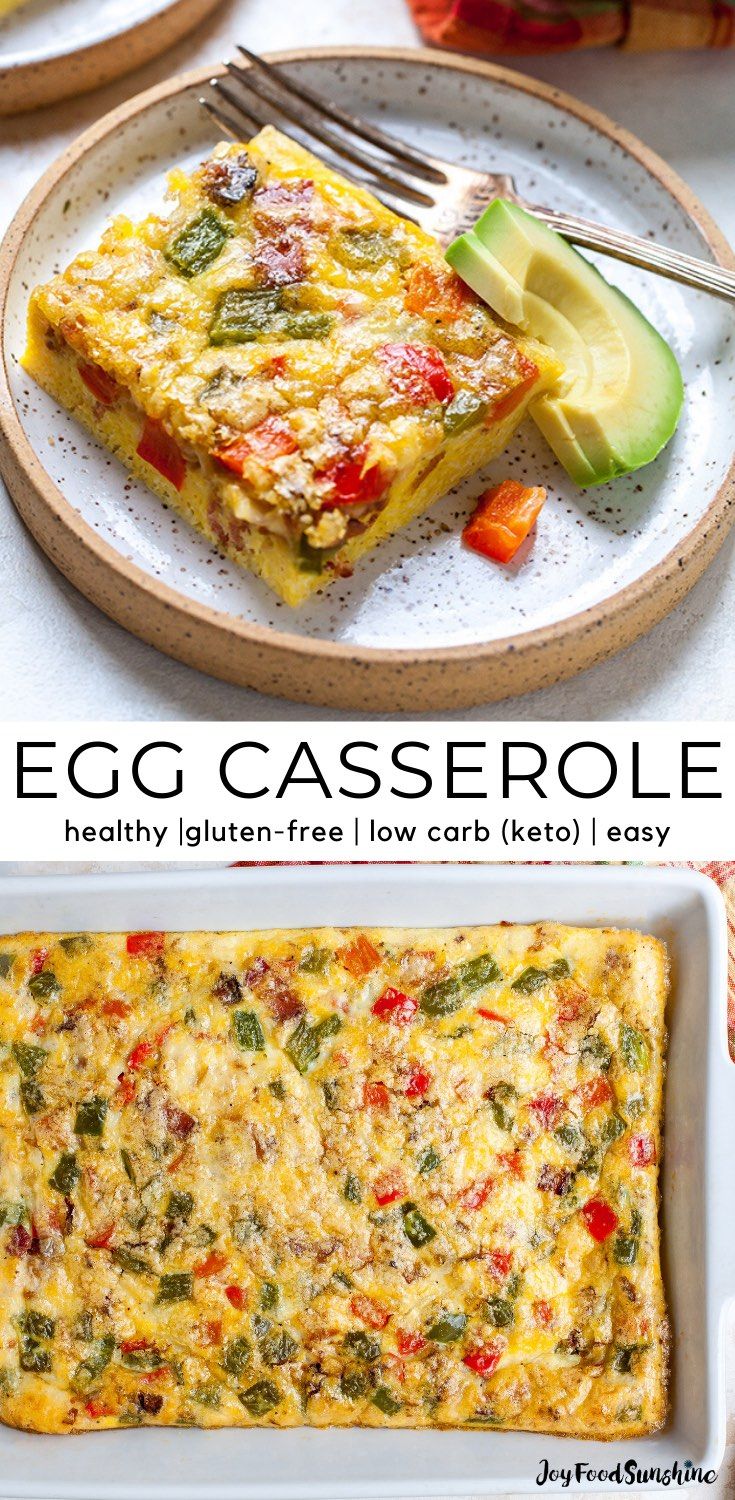 Egg Casserole with Avocado