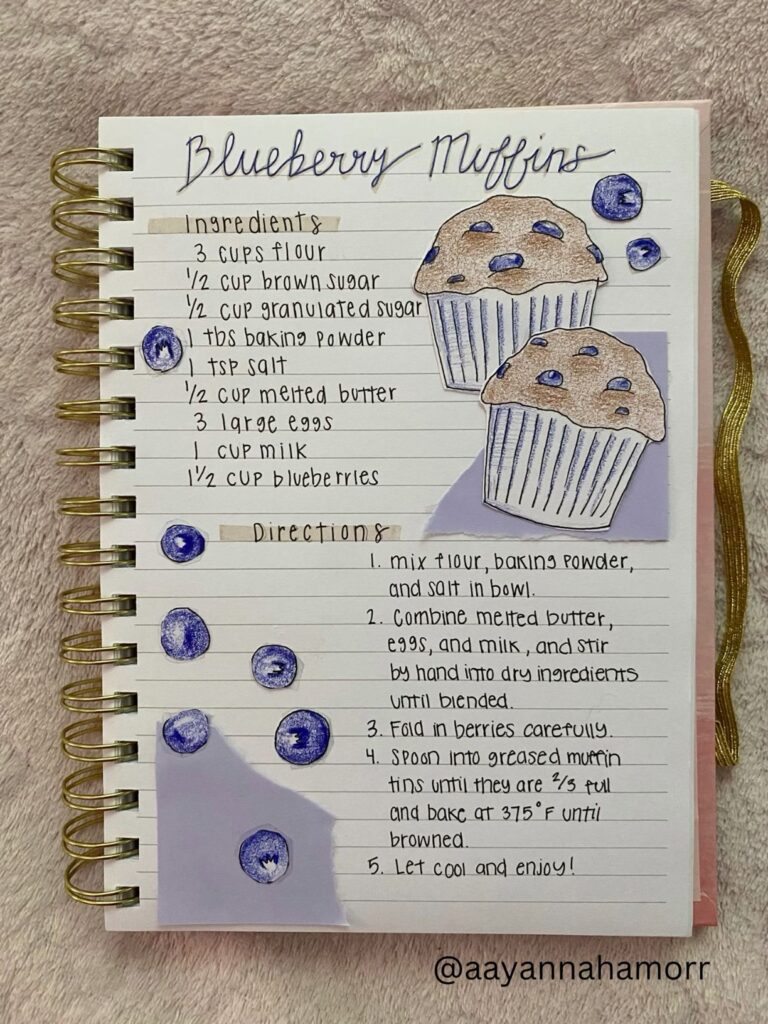 easy blueberry muffins recipe