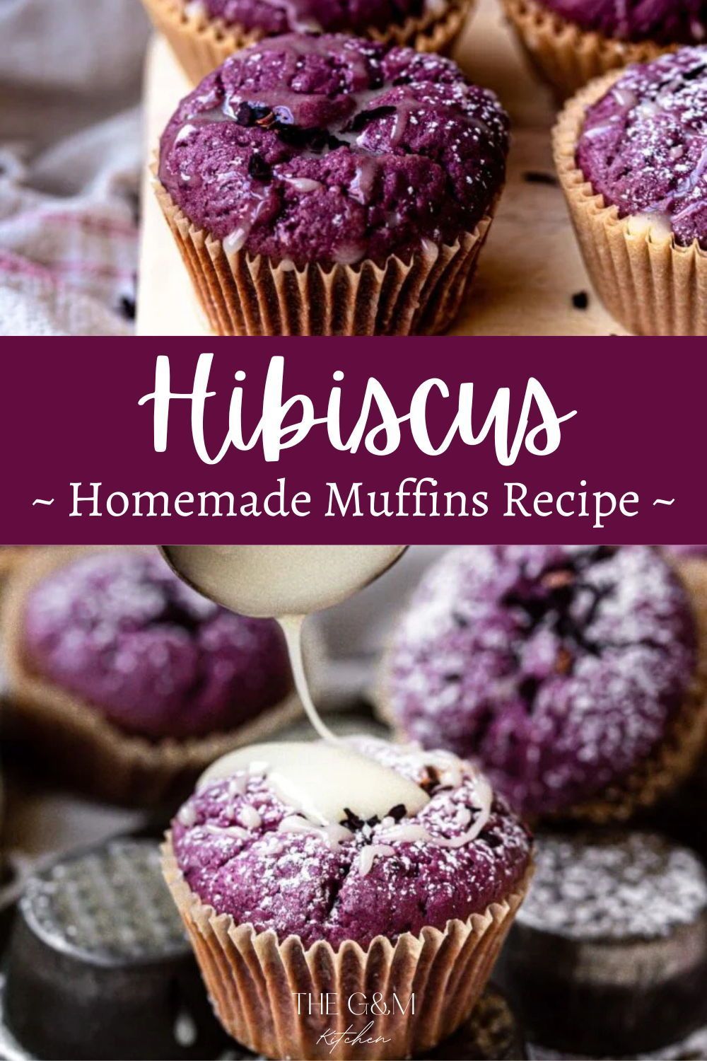 Hibiscus Muffins