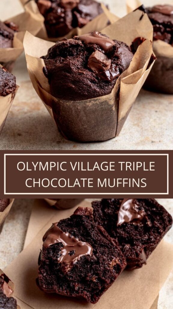 triple chocolate muffins recipe