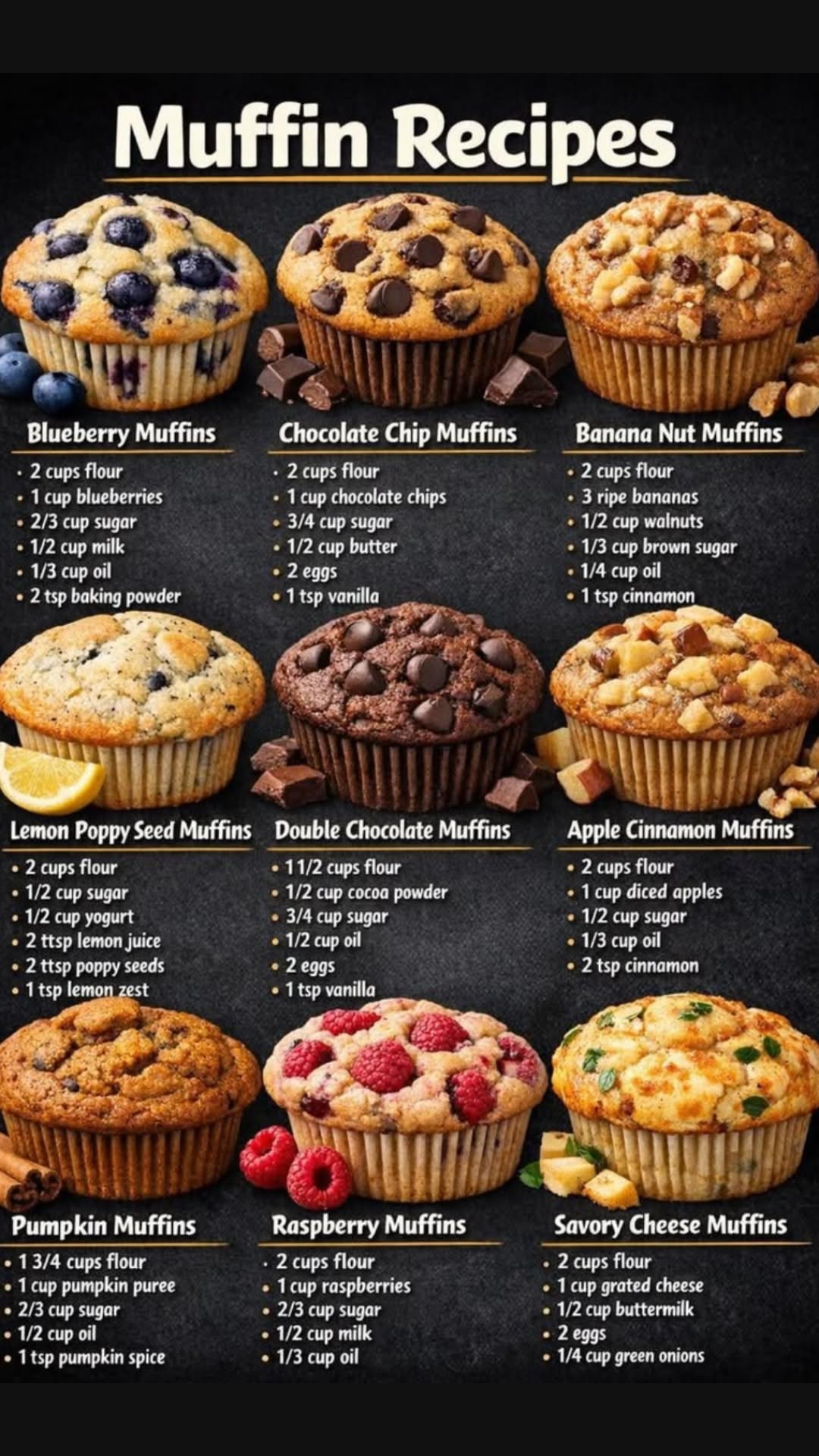 Muffin Recipe