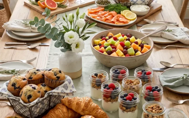 easy breakfast brunch party ideas