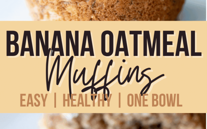 banana oatmeal muffins